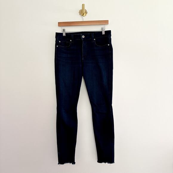 Hudson Krista Super Skinny Crop Release Hem Jeans 29 - Picture 2 of 11